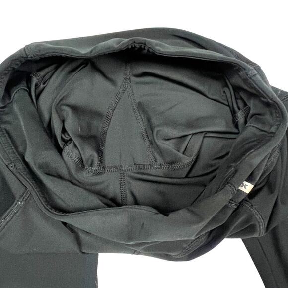 RBX Leggings Solid Black Pull On Mesh Inset Stretch Activewear‎ Women's Small - Picture 10 of 10